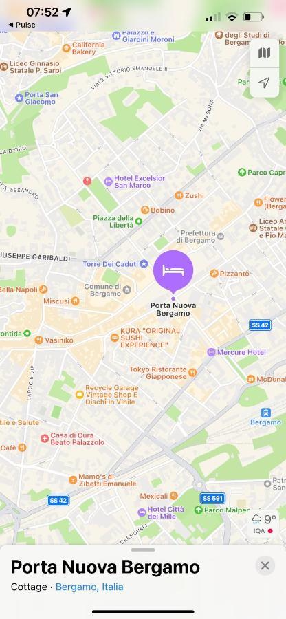 Porta Nuova Bergamo Apartments Екстер'єр фото
